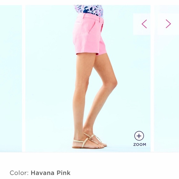 Lilly Pulitzer Callahan Stretch Shorts 0 - Picture 3 of 7